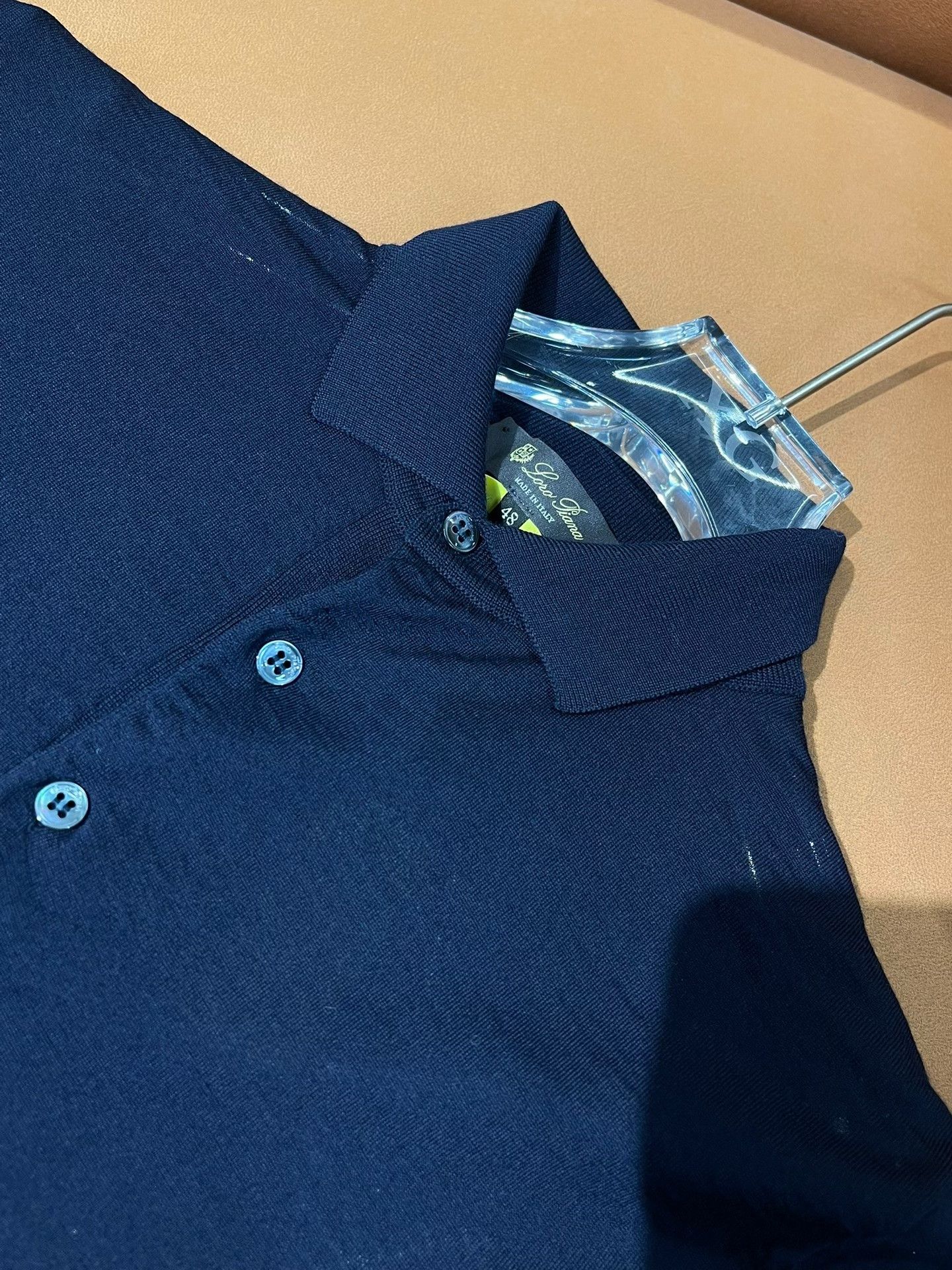 Loro Piana Loro Piana Wool Long-Sleeve Polo Shirt Size US M / EU 48-50 / 2 - 3 Thumbnail