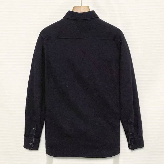 Dior DIOR Black Wool-Lined Logo Shirt Coat Size US XS / EU 42 / 0 - 2 Thumbnail