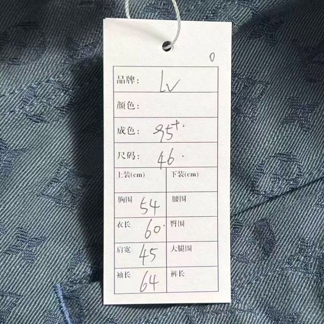 Louis Vuitton Louis Vuitton Logo Denim Jacket Men's Size US M / EU 48-50 / 2 - 5 Thumbnail