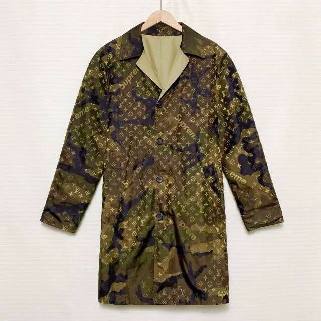Louis Vuitton Louis Vuitton Supreme Double-Sided Trench Coat Size US M / EU 48-50 / 2 - 4 Thumbnail