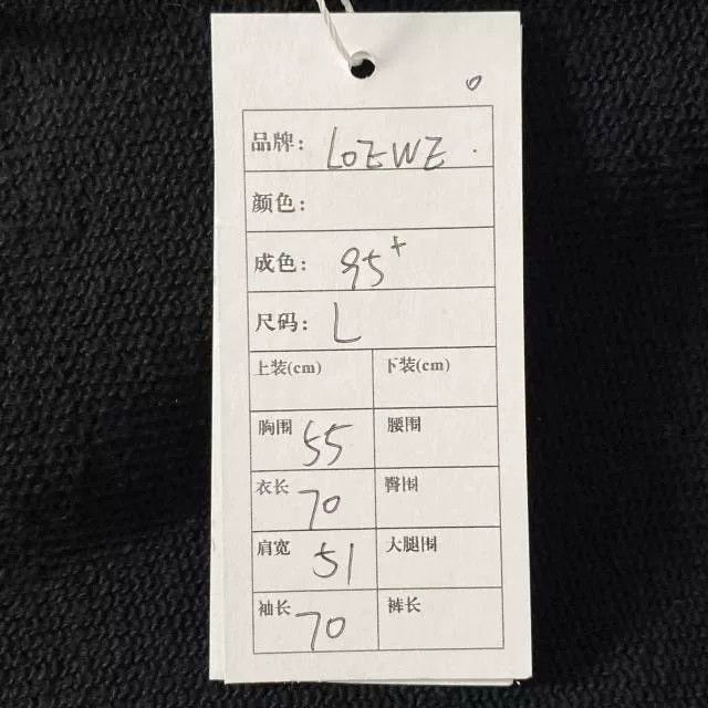 Loewe LOEWE SS23 Men's Embroidered Logo Crewneck Sweatshirt Size US L / EU 52-54 / 3 - 4 Thumbnail