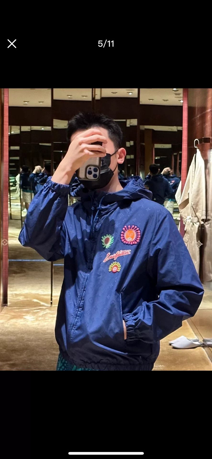 Louis Vuitton Louis Vuitton x Yayoi Kusama SS23 Wind Jacket Size US L / EU 52-54 / 3 - 9 Thumbnail