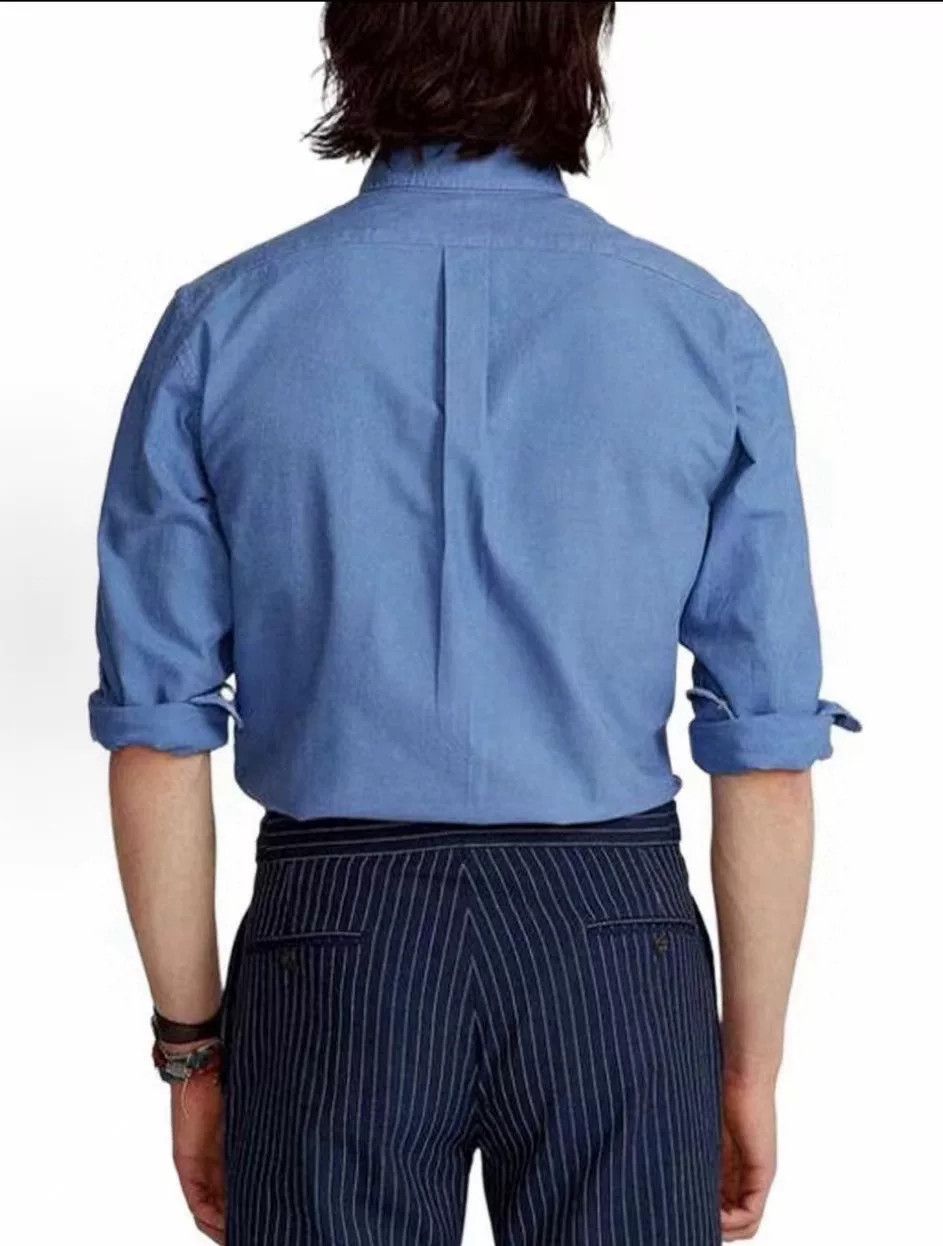 Polo Ralph Lauren Polo Ralph Lauren Men's Solid Pony Embroidery Long-Sleeve Shirt Size US M / EU 48-50 / 2 - 9 Thumbnail