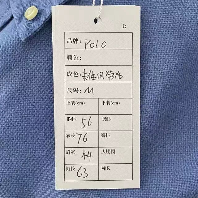 Polo Ralph Lauren Polo Ralph Lauren Men's Solid Pony Embroidery Long-Sleeve Shirt Size US M / EU 48-50 / 2 - 5 Thumbnail
