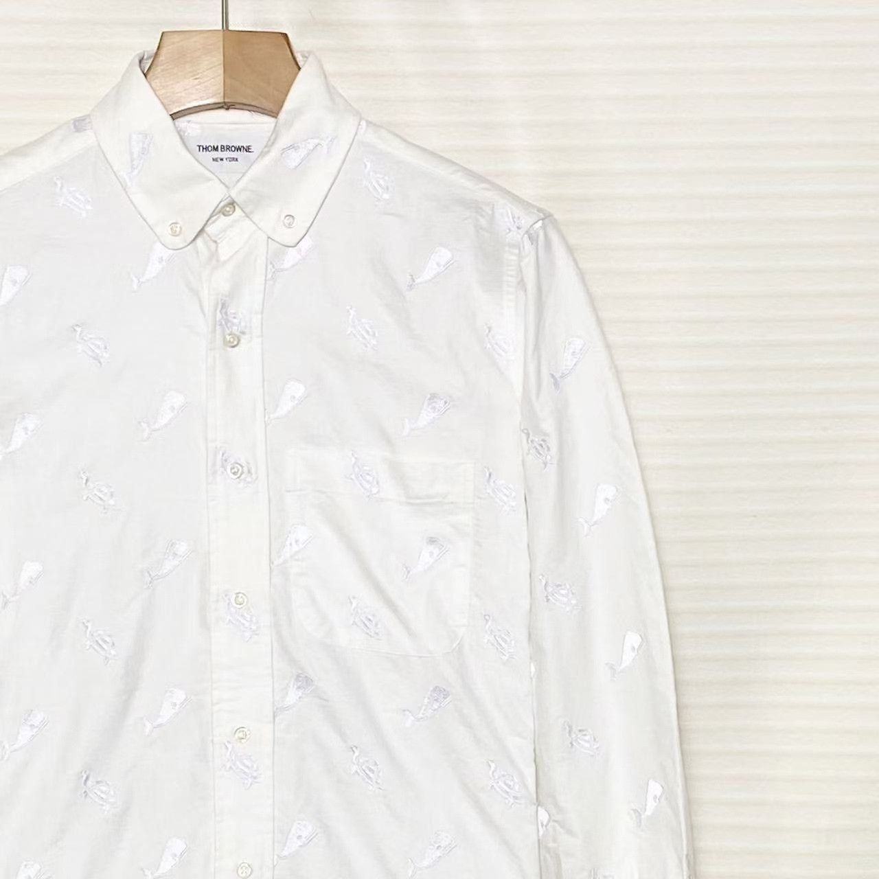 Thom Browne TB Embroidered Shirt Size 2 Size US M / EU 48-50 / 2 - 3 Thumbnail