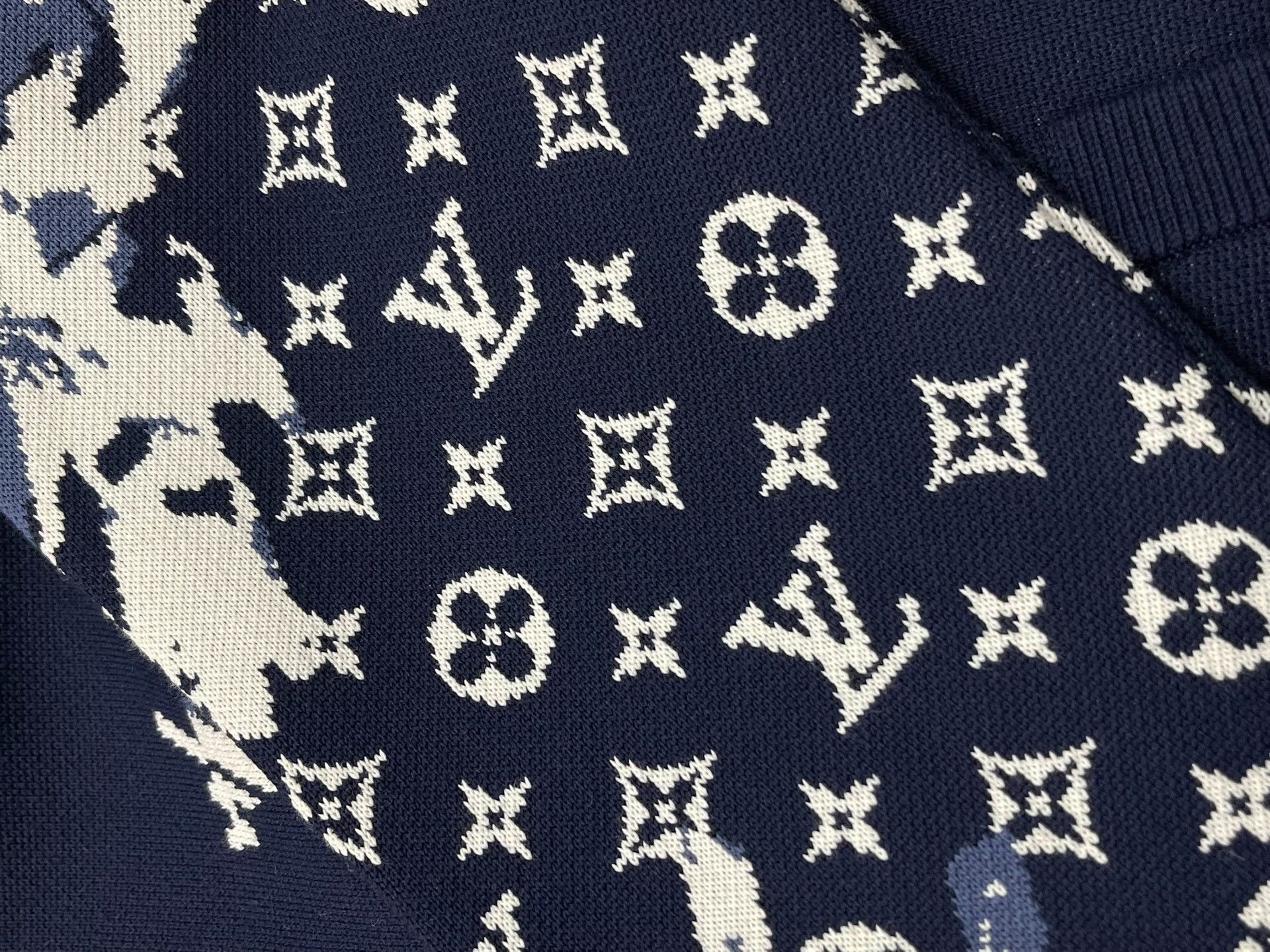 Louis Vuitton Louis Vuitton Logo Print Zip Bomber Jacket Size US S / EU 44-46 / 1 - 4 Thumbnail
