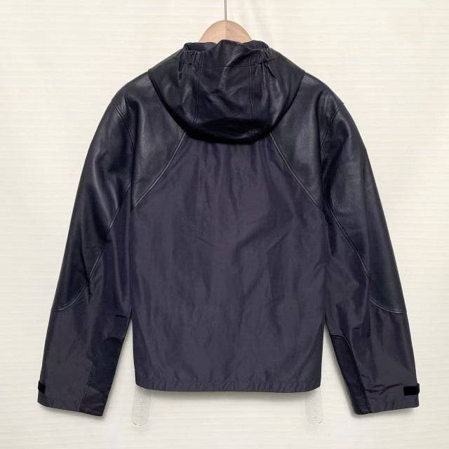 Louis Vuitton LV Patchwork Leather Hooded Jacket Size US L / EU 52-54 / 3 - 2 Thumbnail