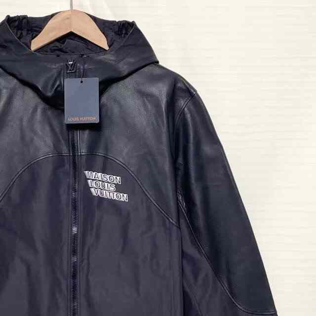 Louis Vuitton LV Patchwork Leather Hooded Jacket Size US L / EU 52-54 / 3 - 3 Thumbnail