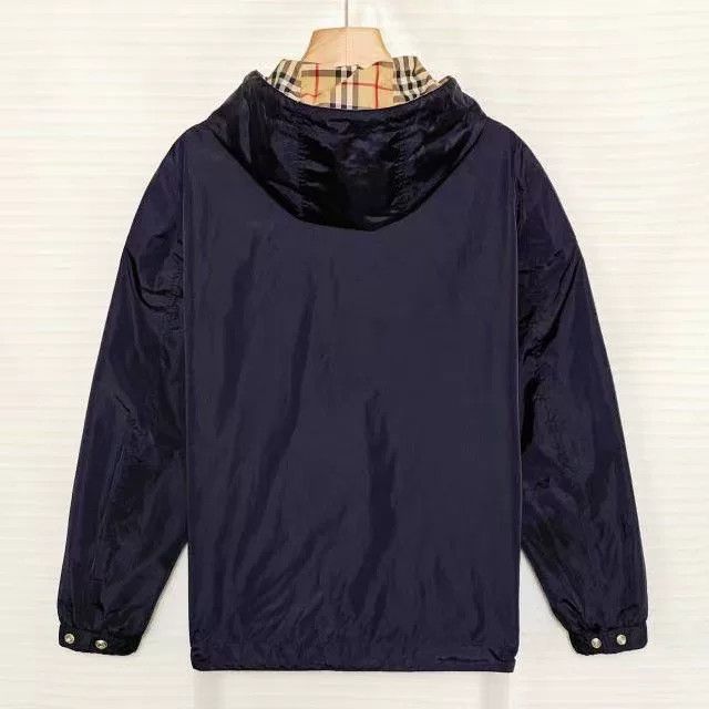 Burberry Burberry Vintage Reversible Check Hooded Jacket Size US M / EU 48-50 / 2 - 5 Thumbnail