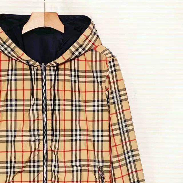 Burberry Burberry Vintage Reversible Check Hooded Jacket Size US M / EU 48-50 / 2 - 3 Thumbnail