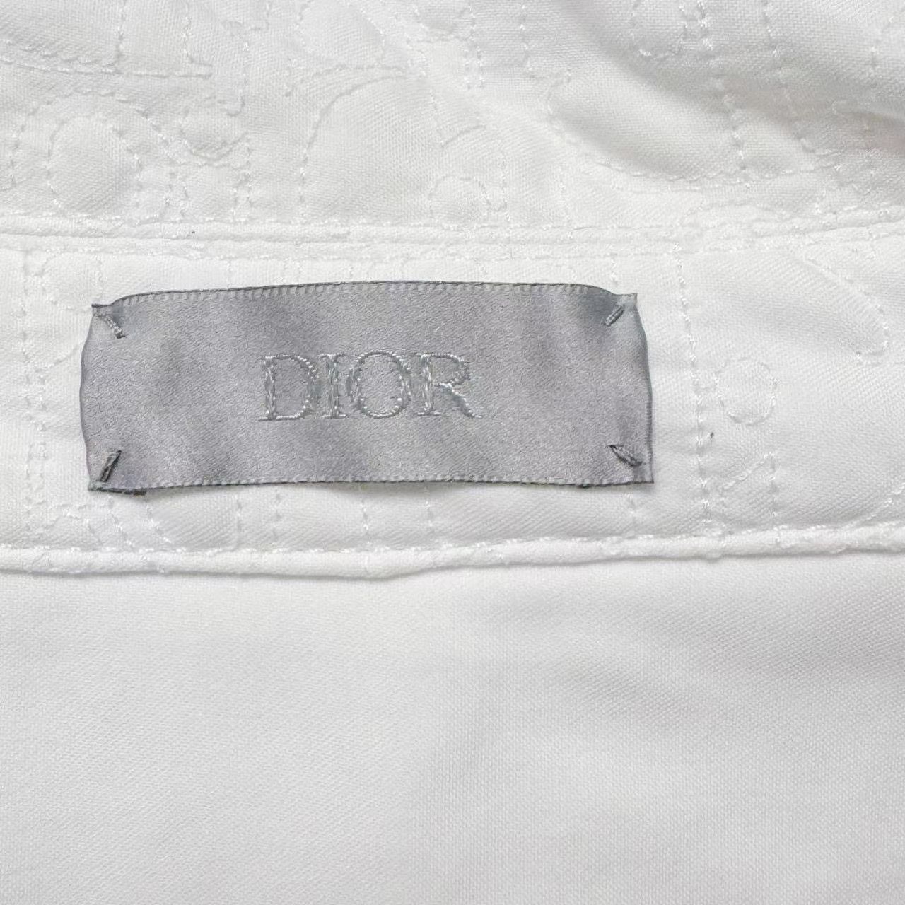 Sacai DIOR x Sacai Collab Embroidered Shirt Jacket Size US S / EU 44-46 / 1 - 4 Thumbnail