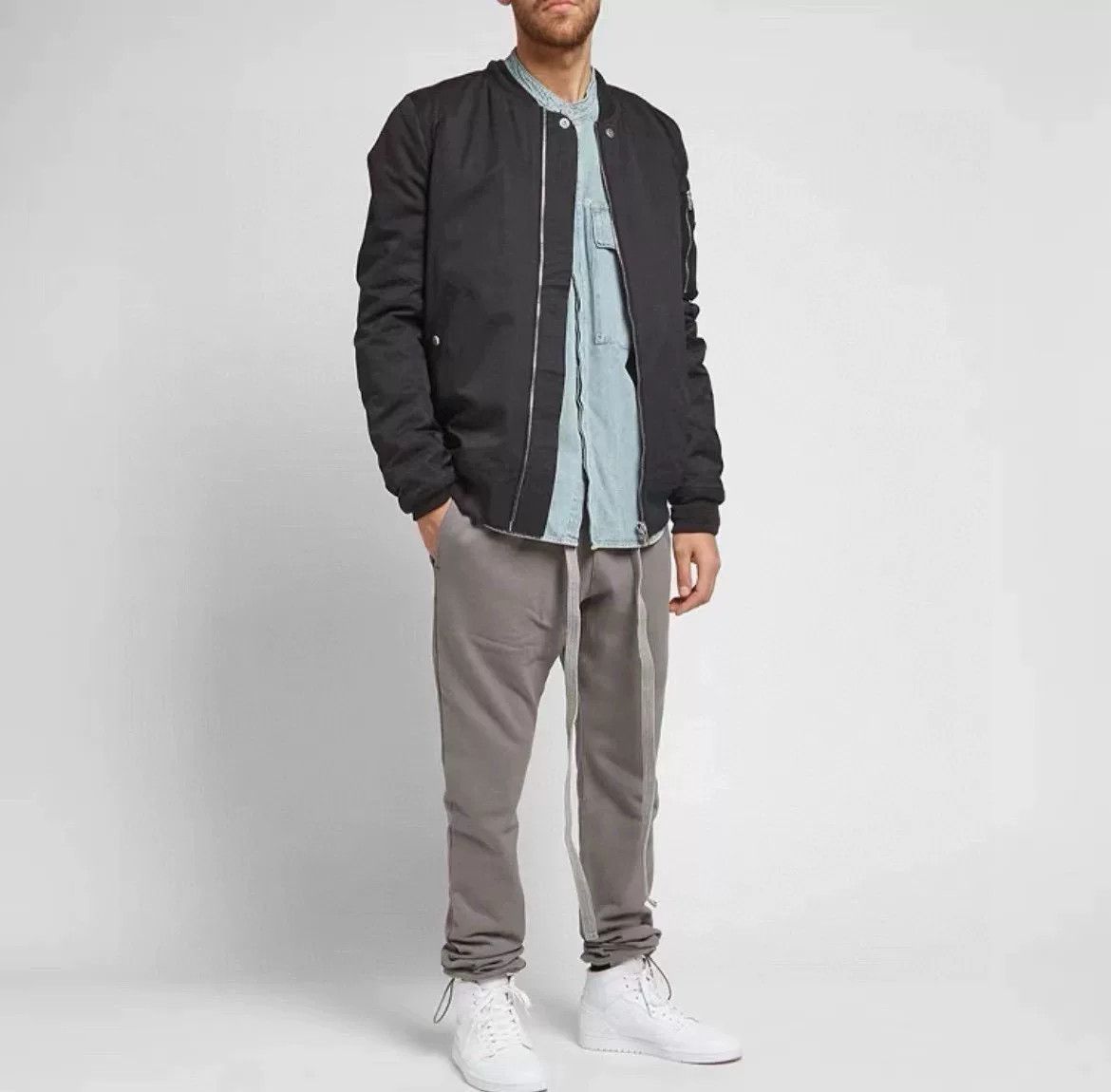 Fear of God Fear of God Vintage Denim Shirt Size US S / EU 44-46 / 1 - 9 Thumbnail