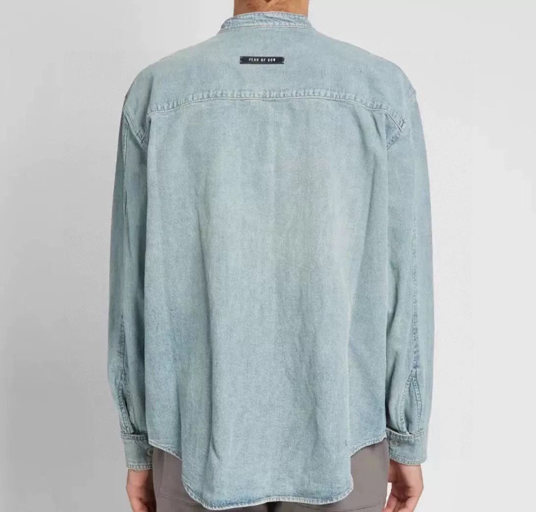 Fear of God Fear of God Vintage Denim Shirt Size US S / EU 44-46 / 1 - 8 Thumbnail