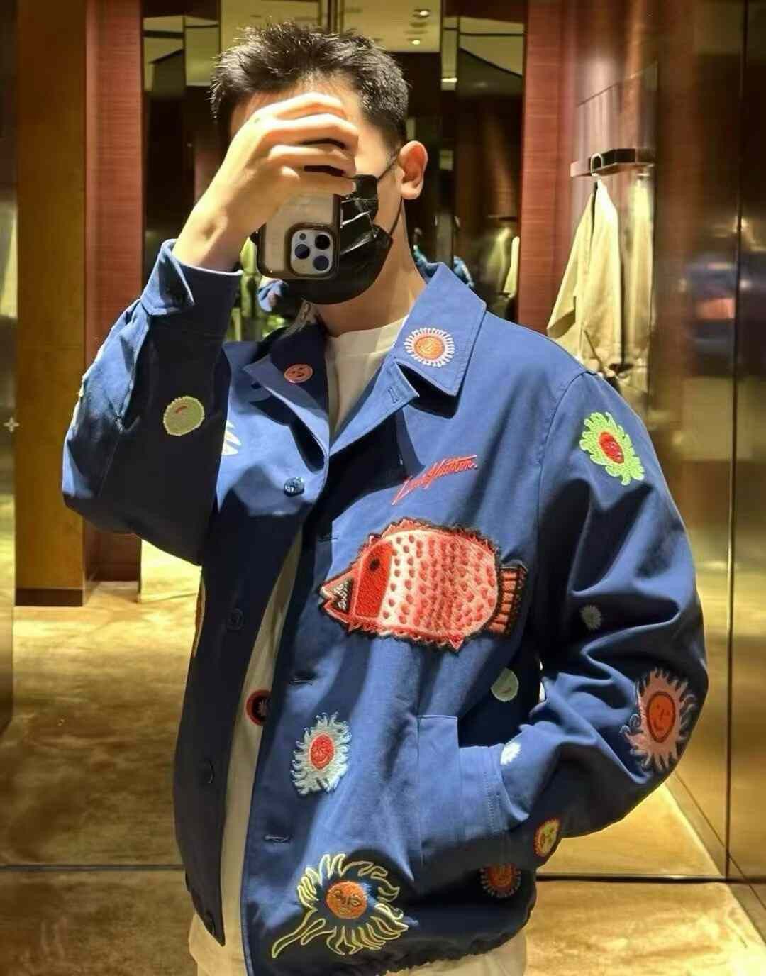 Louis Vuitton Louis Vuitton x Kusama SS23 Embroidered Jacket Size US M / EU 48-50 / 2 - 9 Thumbnail