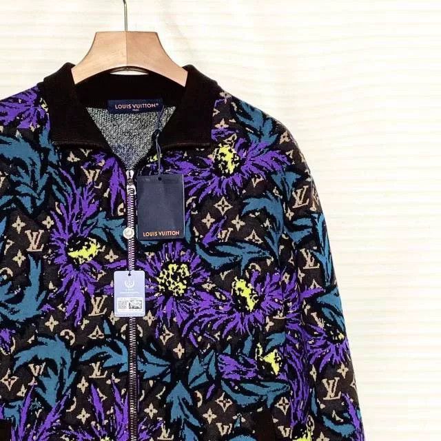 Louis Vuitton Louis Vuitton SS23 Floral Zip Jacket Men's Size US XL / EU 56 / 4 - 3 Thumbnail