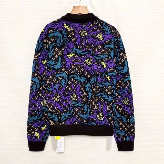 Louis Vuitton Louis Vuitton SS23 Floral Zip Jacket Men's Size US XL / EU 56 / 4 - 2 Thumbnail