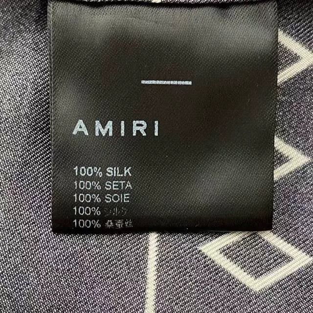 Amiri AMIRI Men's Letter Stripe Cuban Collar Shirt Size US L / EU 52-54 / 3 - 4 Thumbnail