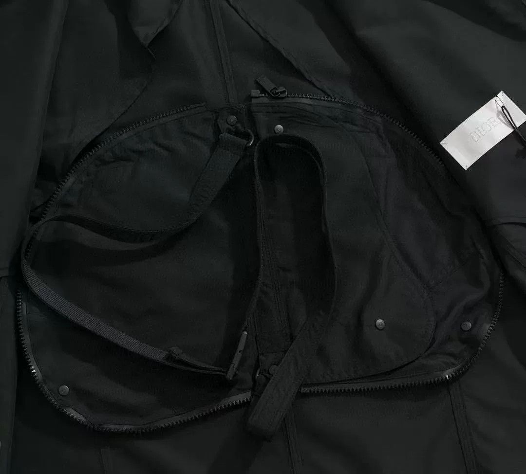 Dior Dior Black Saddle Bag Shirt Coat Size US L / EU 52-54 / 3 - 3 Thumbnail