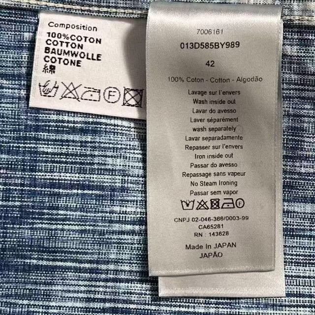Dior Dior Oblique Denim Shirt Size US XS / EU 42 / 0 - 4 Thumbnail