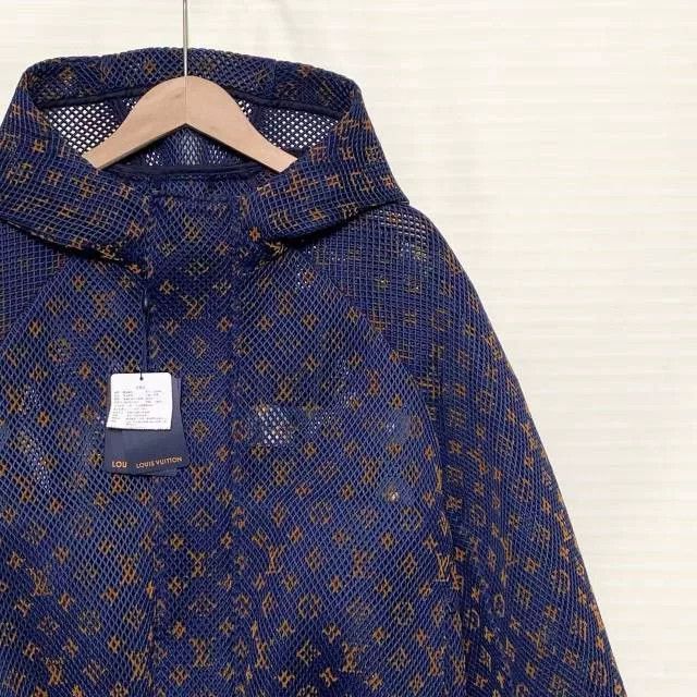 Louis Vuitton Louis Vuitton Gradient Mesh Logo Waist-Cinched Jacket Size US M / EU 48-50 / 2 - 3 Thumbnail