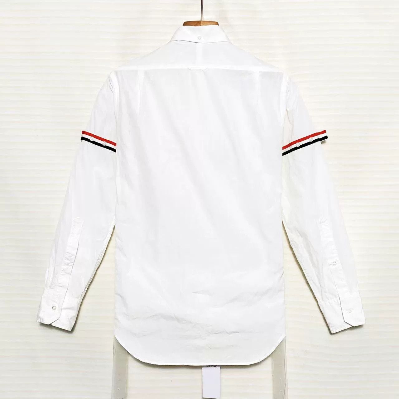 Thom Browne Thom Browne FW21 Four-Stripe Oxford Shirt Size US S / EU 44-46 / 1 - 2 Thumbnail
