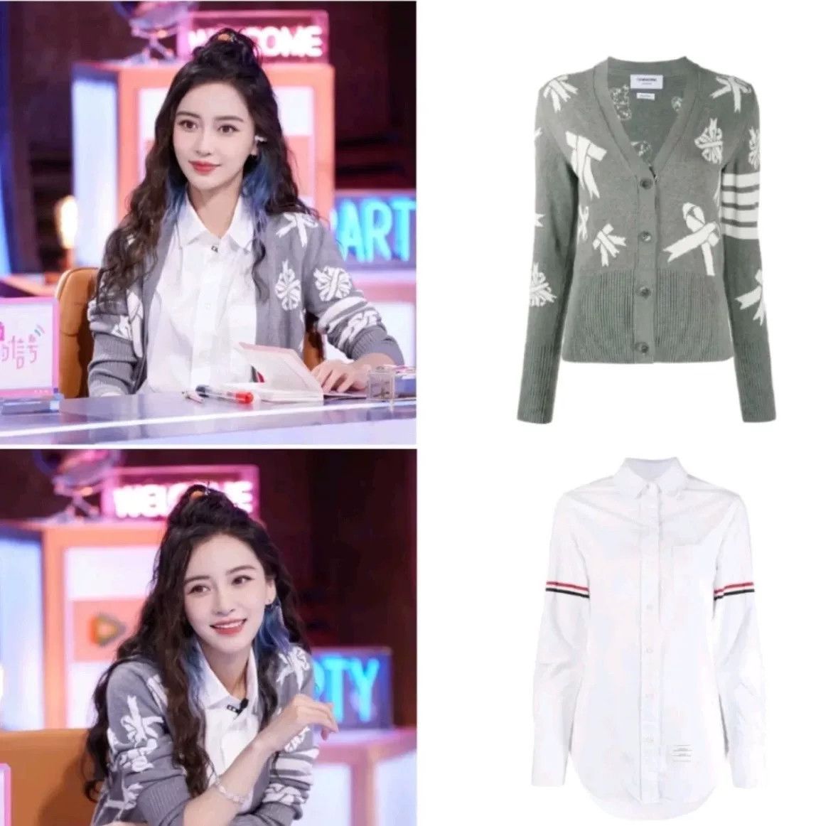 Thom Browne Thom Browne FW21 Four-Stripe Oxford Shirt Size US S / EU 44-46 / 1 - 7 Thumbnail