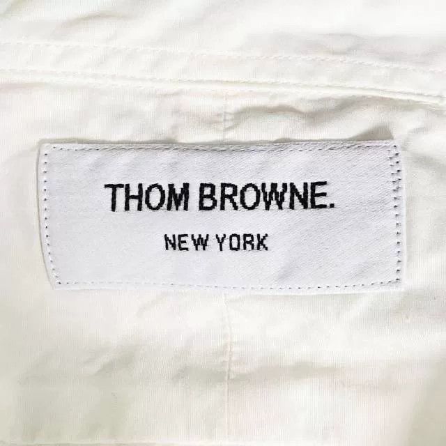 Thom Browne Thom Browne FW21 Four-Stripe Oxford Shirt Size US S / EU 44-46 / 1 - 4 Thumbnail