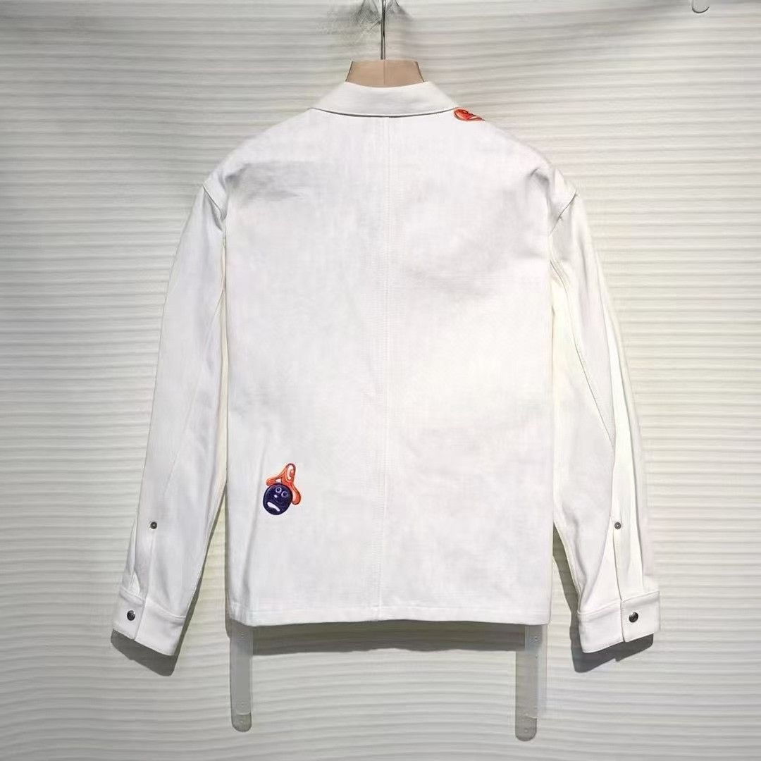 Dior DIOR x KENNY SCHARF Men's Solid Shirt Jacket Size US S / EU 44-46 / 1 - 2 Thumbnail