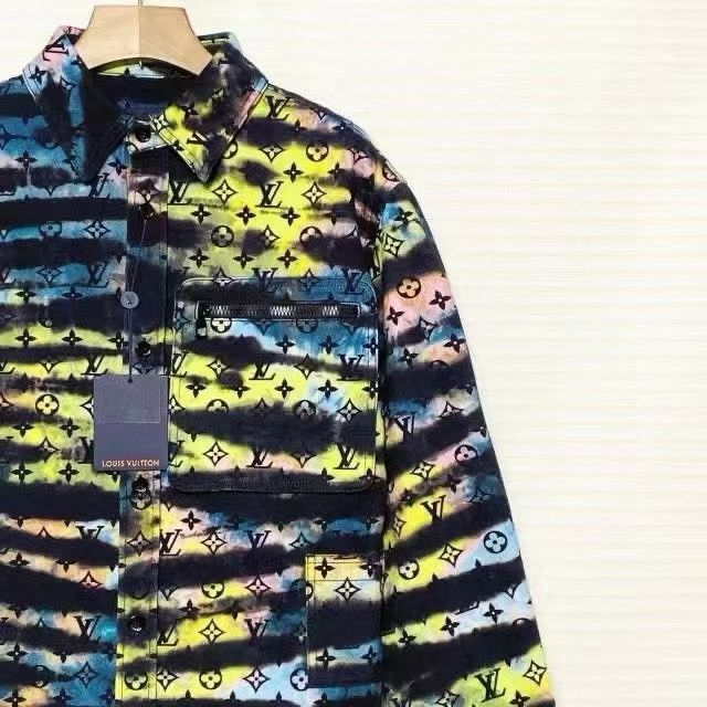 Louis Vuitton Louis Vuitton Harden Monogram Long Sleeve Shirt Size US M / EU 48-50 / 2 - 3 Thumbnail