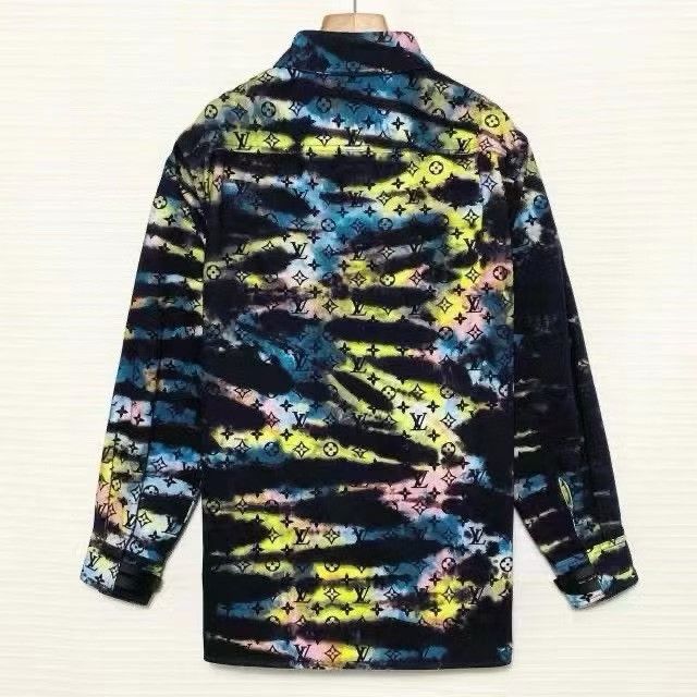 Louis Vuitton Louis Vuitton Harden Monogram Long Sleeve Shirt Size US M / EU 48-50 / 2 - 2 Thumbnail