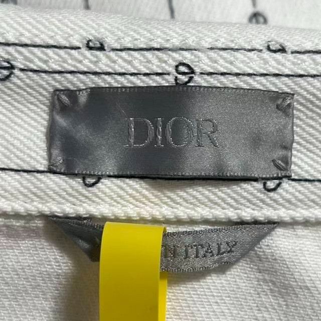 Dior Dior SS22 Logo Embroidered Denim Jacket Size US S / EU 44-46 / 1 - 4 Thumbnail