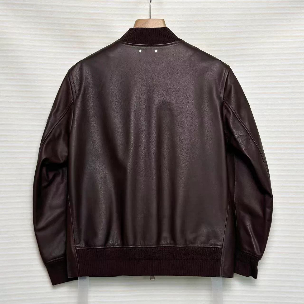 Louis Vuitton Louis Vuitton Brown Calfskin Badge Jacket Size US L / EU 52-54 / 3 - 2 Thumbnail