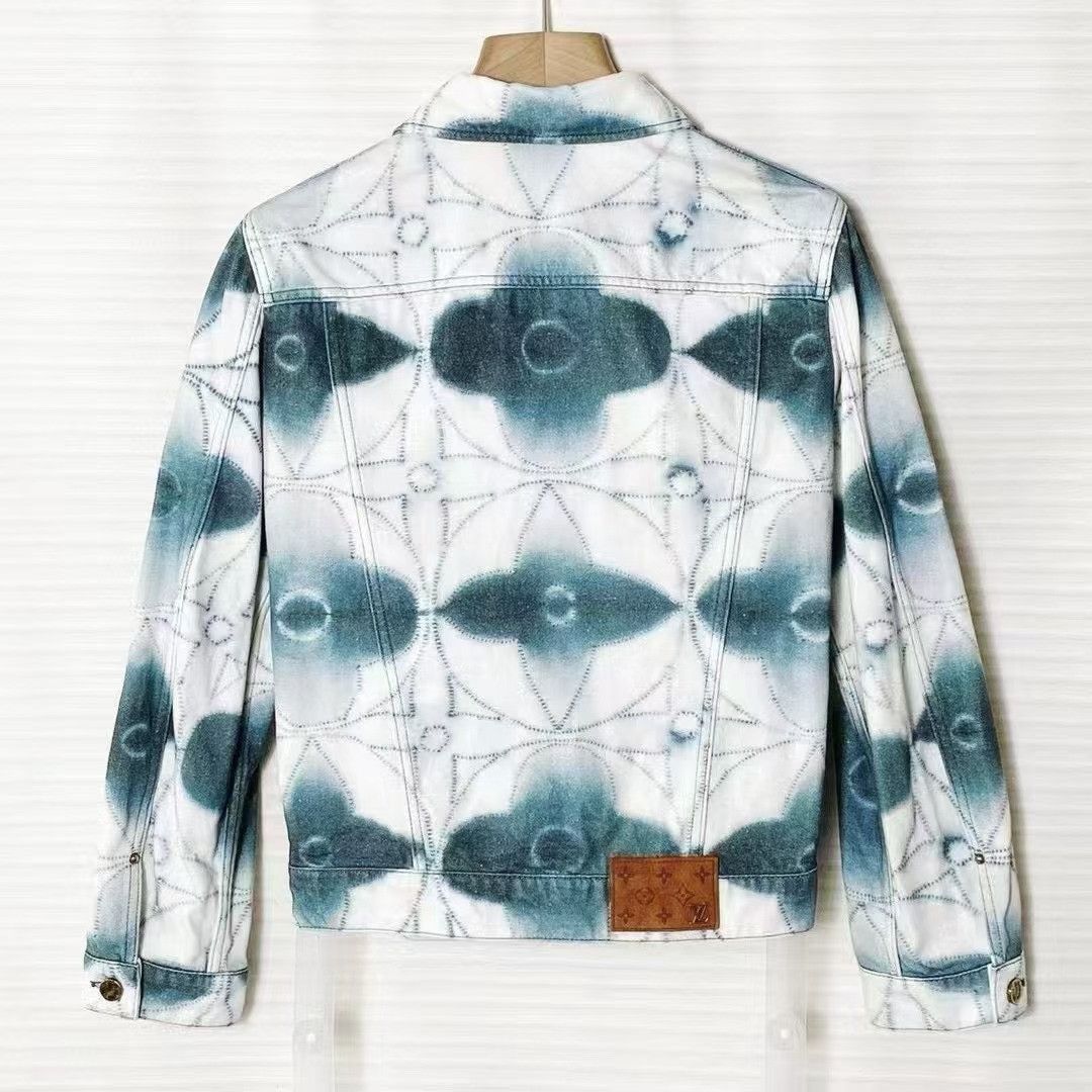 Louis Vuitton Louis Vuitton SS23 Tie-Dye Denim Jacket Size US S / EU 44-46 / 1 - 2 Thumbnail