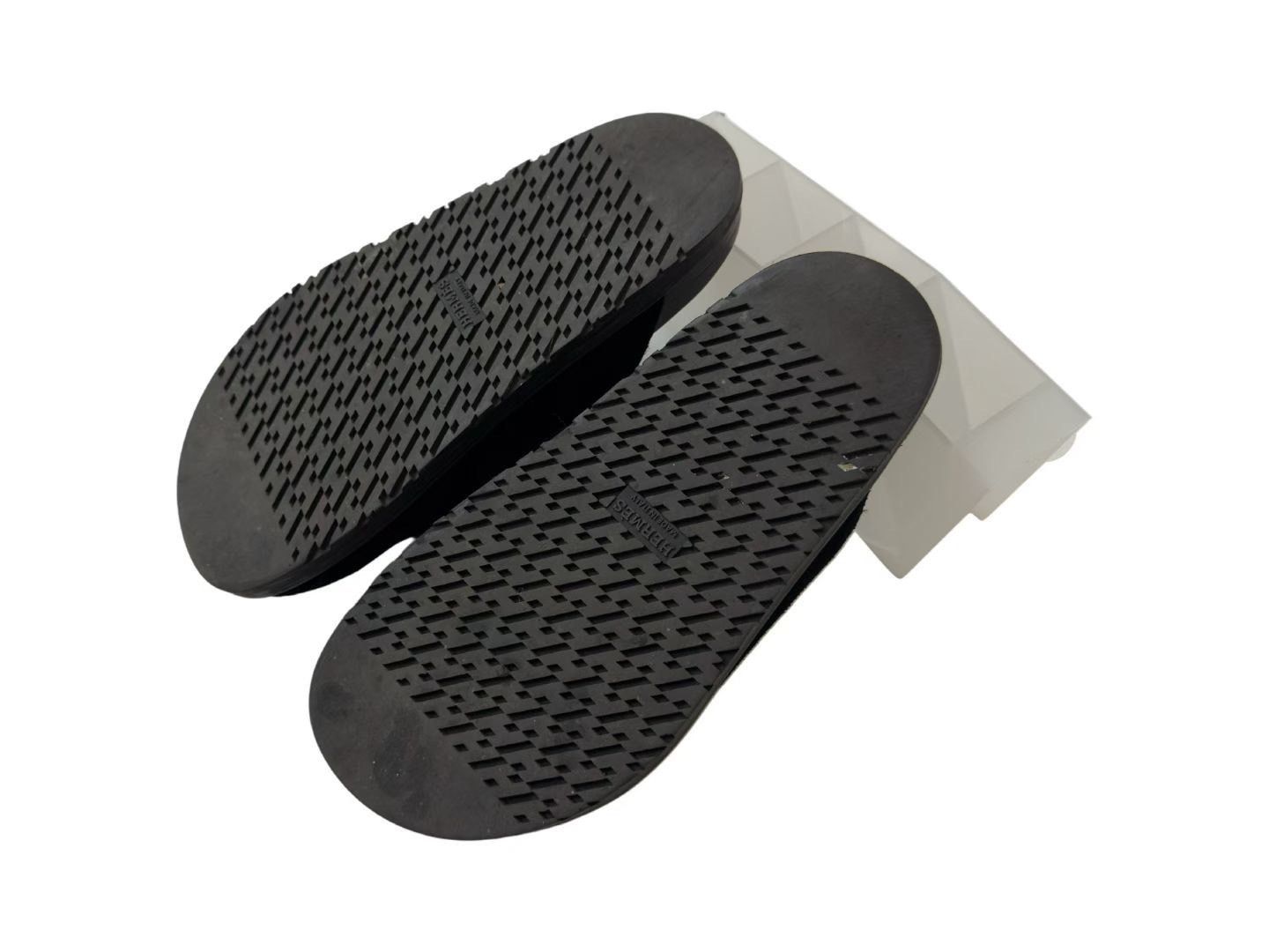 Hermes Hermes Black H Birkenstock Sandals Size US 5.5 / IT 35.5 - 4 Thumbnail