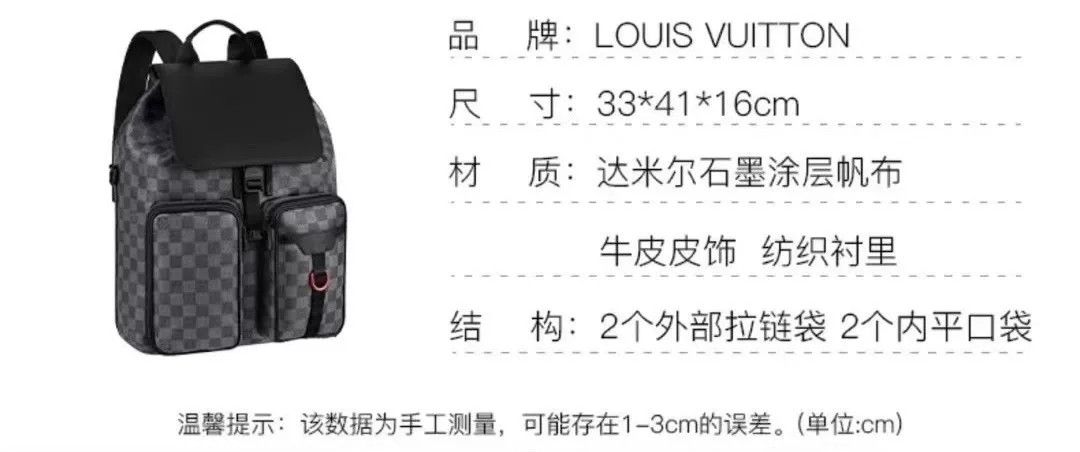 Louis Vuitton Louis Vuitton Utility Damier Backpack Size ONE SIZE - 5 Thumbnail