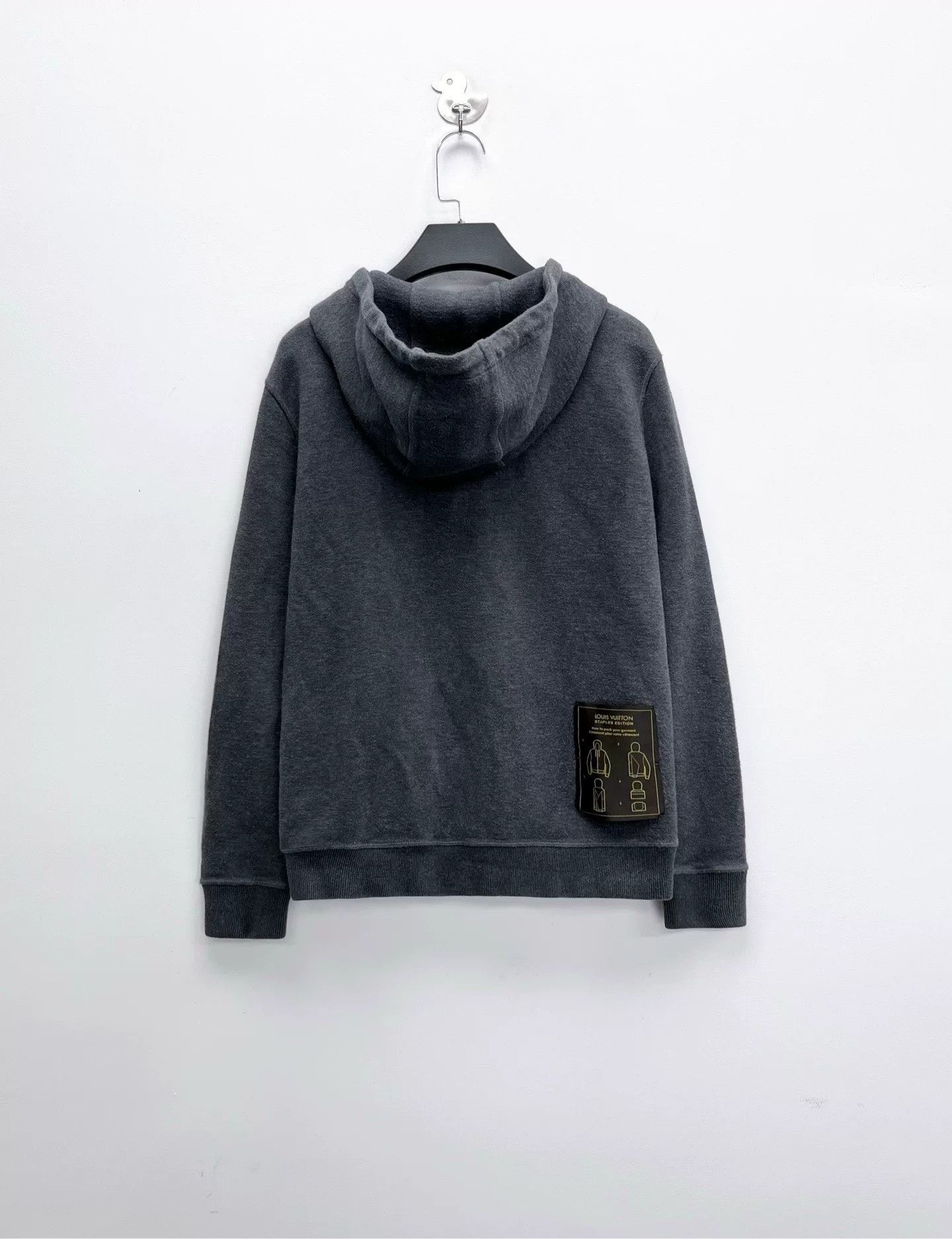 Louis Vuitton Louis Vuitton Gray Pin Deco Hoodie Size US S / EU 44-46 / 1 - 2 Thumbnail