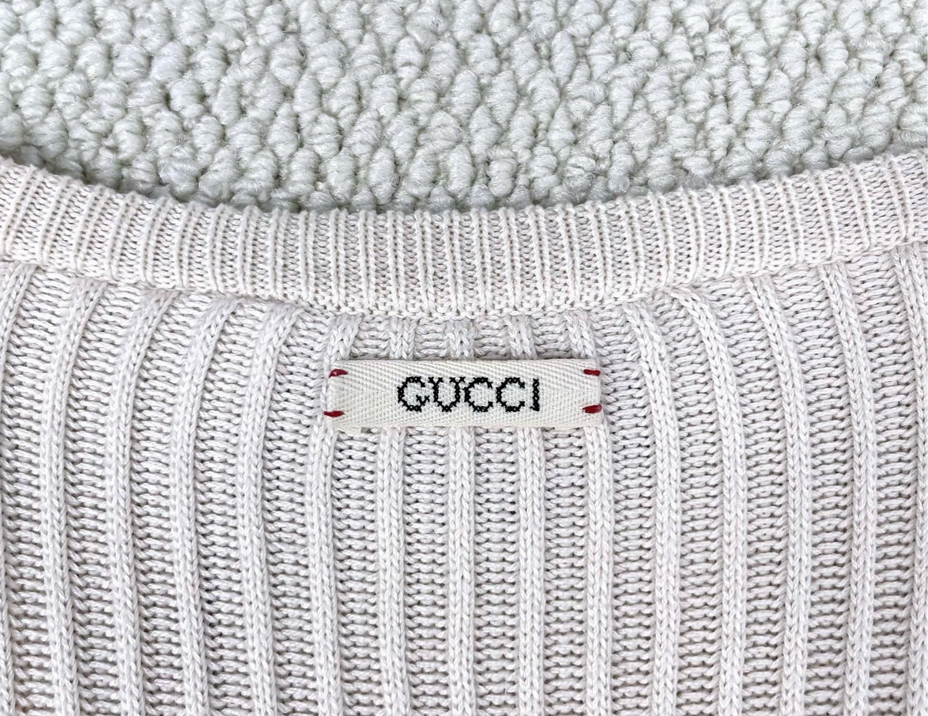 Gucci Gucci Disney Donald Duck Patch Sweater Size US XXL / EU 58 / 5 - 5 Thumbnail