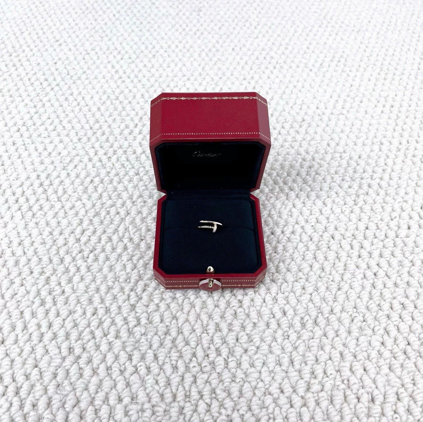 Cartier Cartier Rose Gold Diamond Nail Ring Size ONE SIZE - 2 Thumbnail