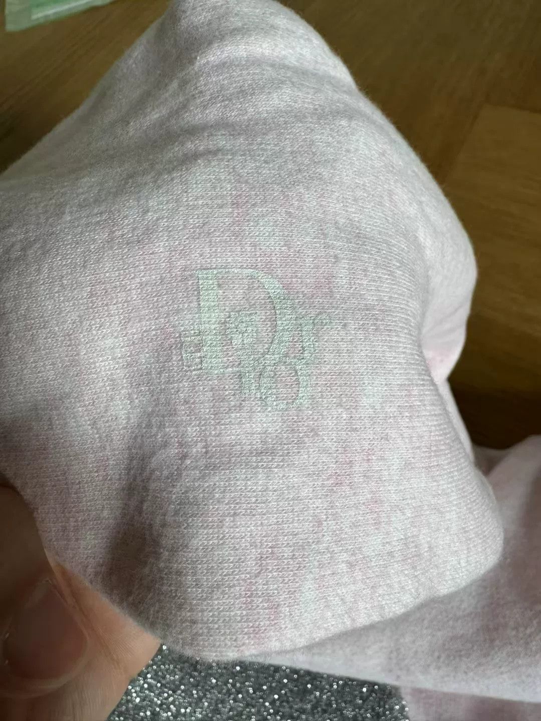Dior Dior ERL Collaboration Pink Sequined Hoodie Size S / US 4 / IT 40 - 2 Thumbnail
