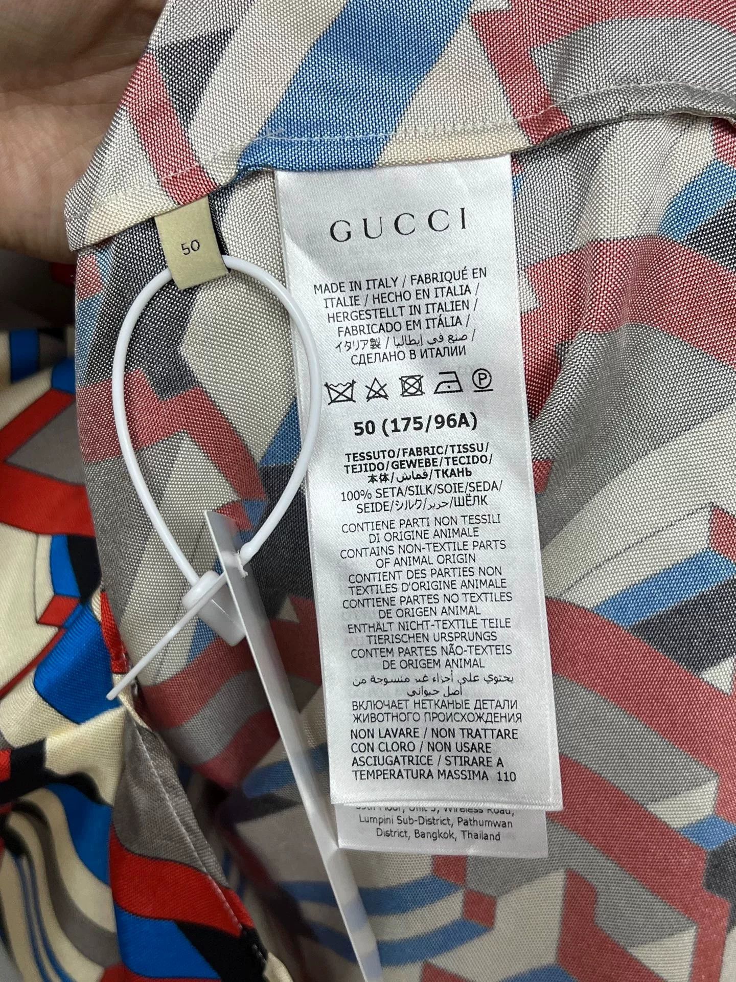 Gucci Gucci All-Over Square Logo Print Shirt Size US M / EU 48-50 / 2 - 3 Thumbnail