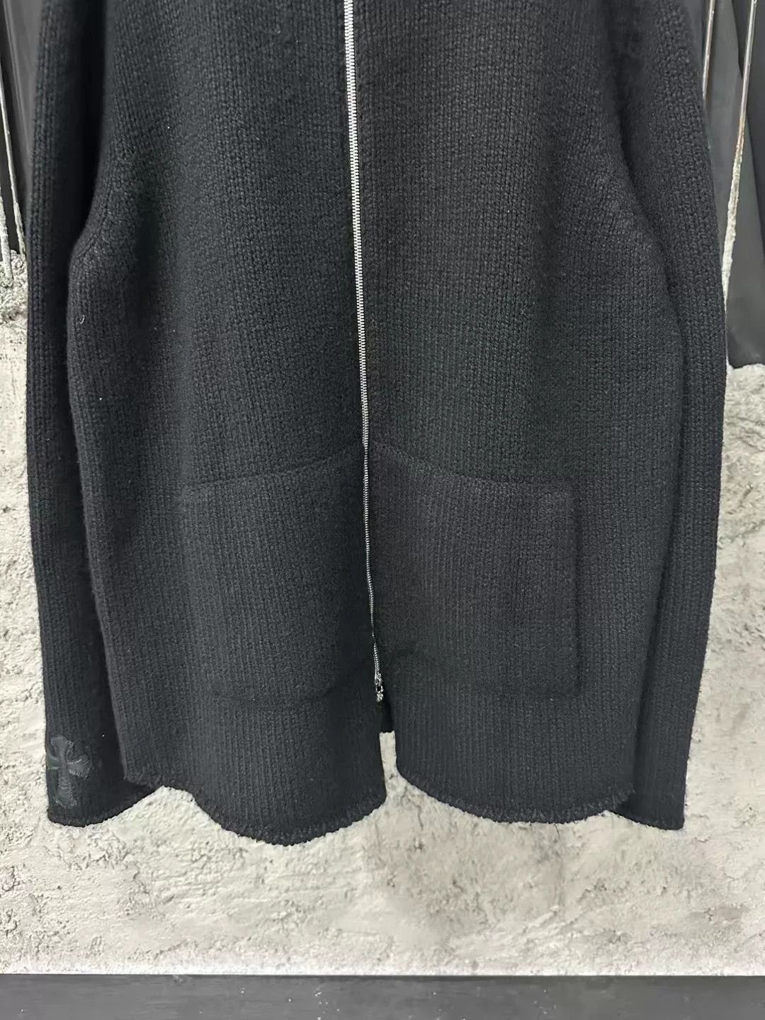 Chrome Hearts Chrome Hearts Cross Patchwork Zip Hoodie Size US L / EU 52-54 / 3 - 3 Thumbnail