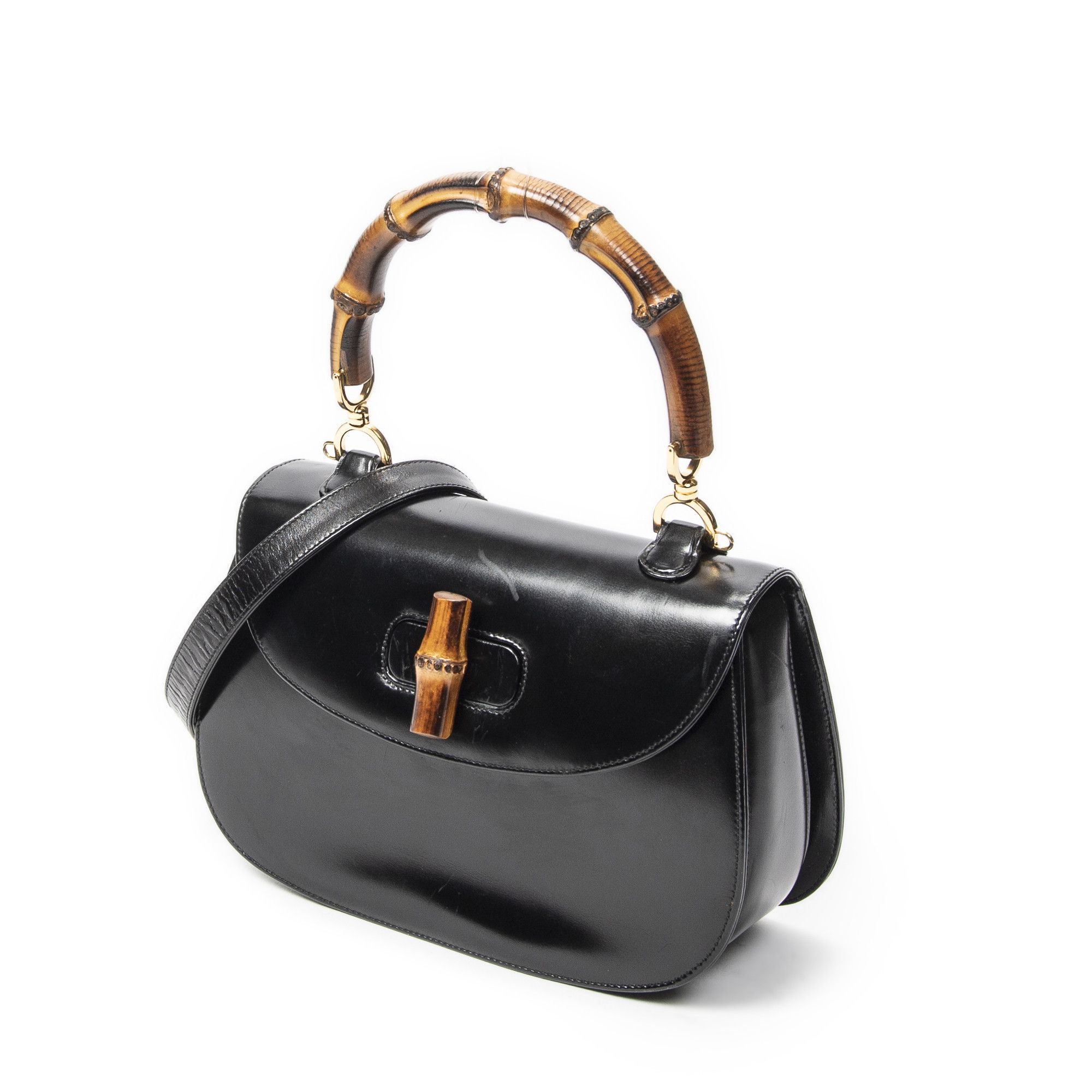 Gucci Medium Bamboo Top Handle Flap Size ONE SIZE - 2 Thumbnail
