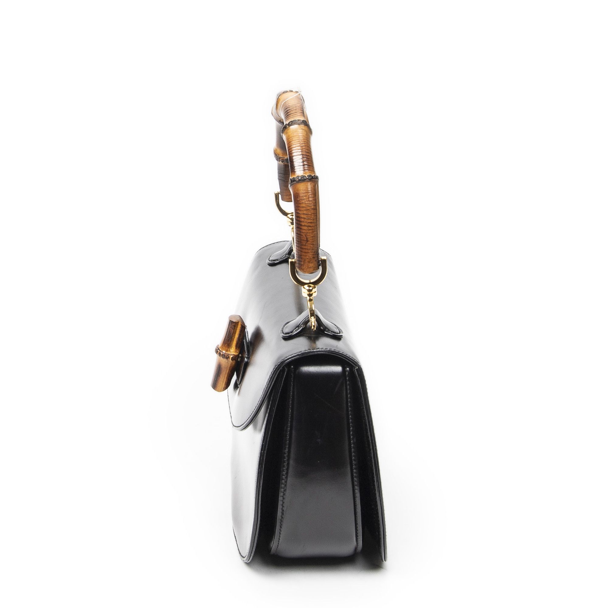 Gucci Medium Bamboo Top Handle Flap Size ONE SIZE - 3 Thumbnail