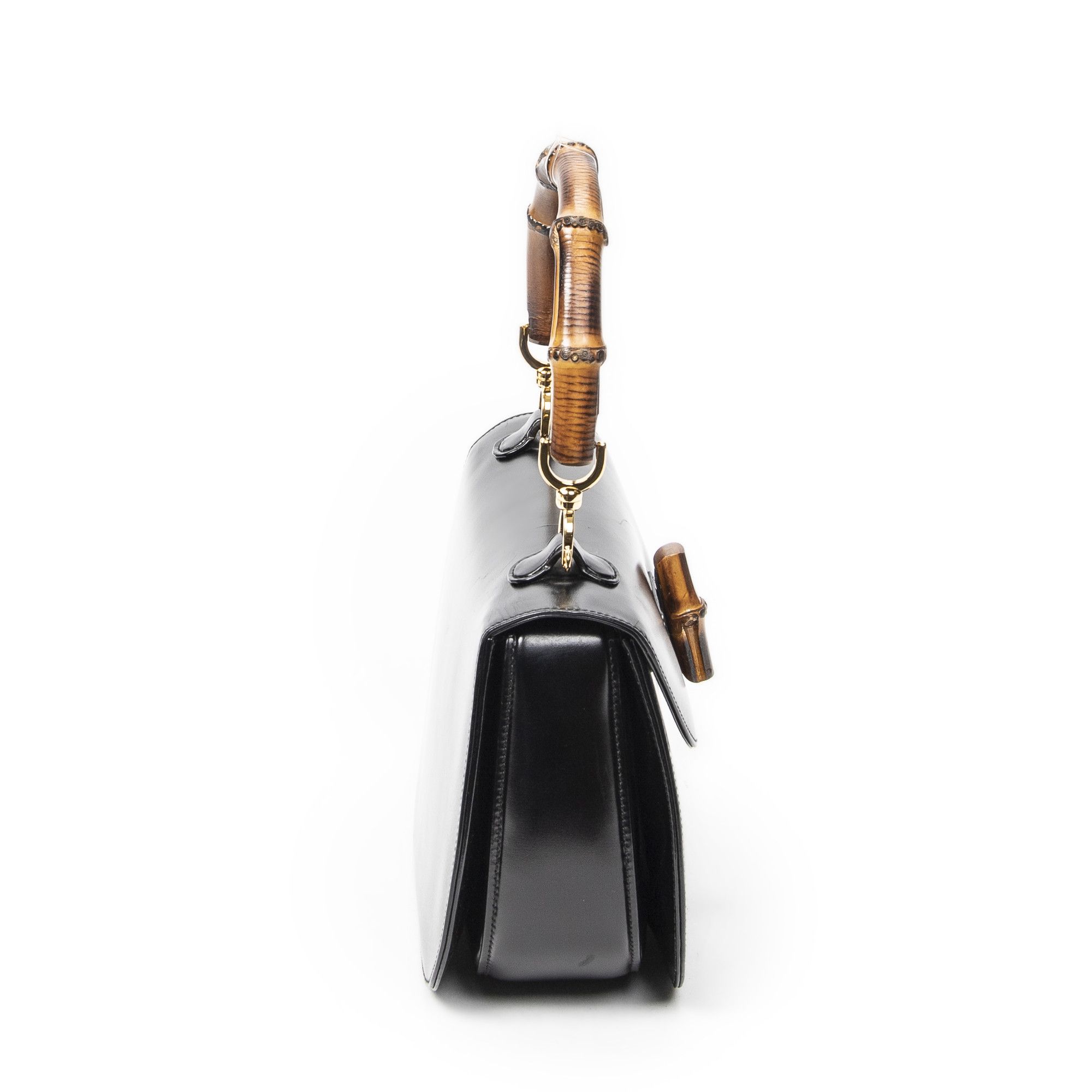 Gucci Medium Bamboo Top Handle Flap Size ONE SIZE - 4 Thumbnail