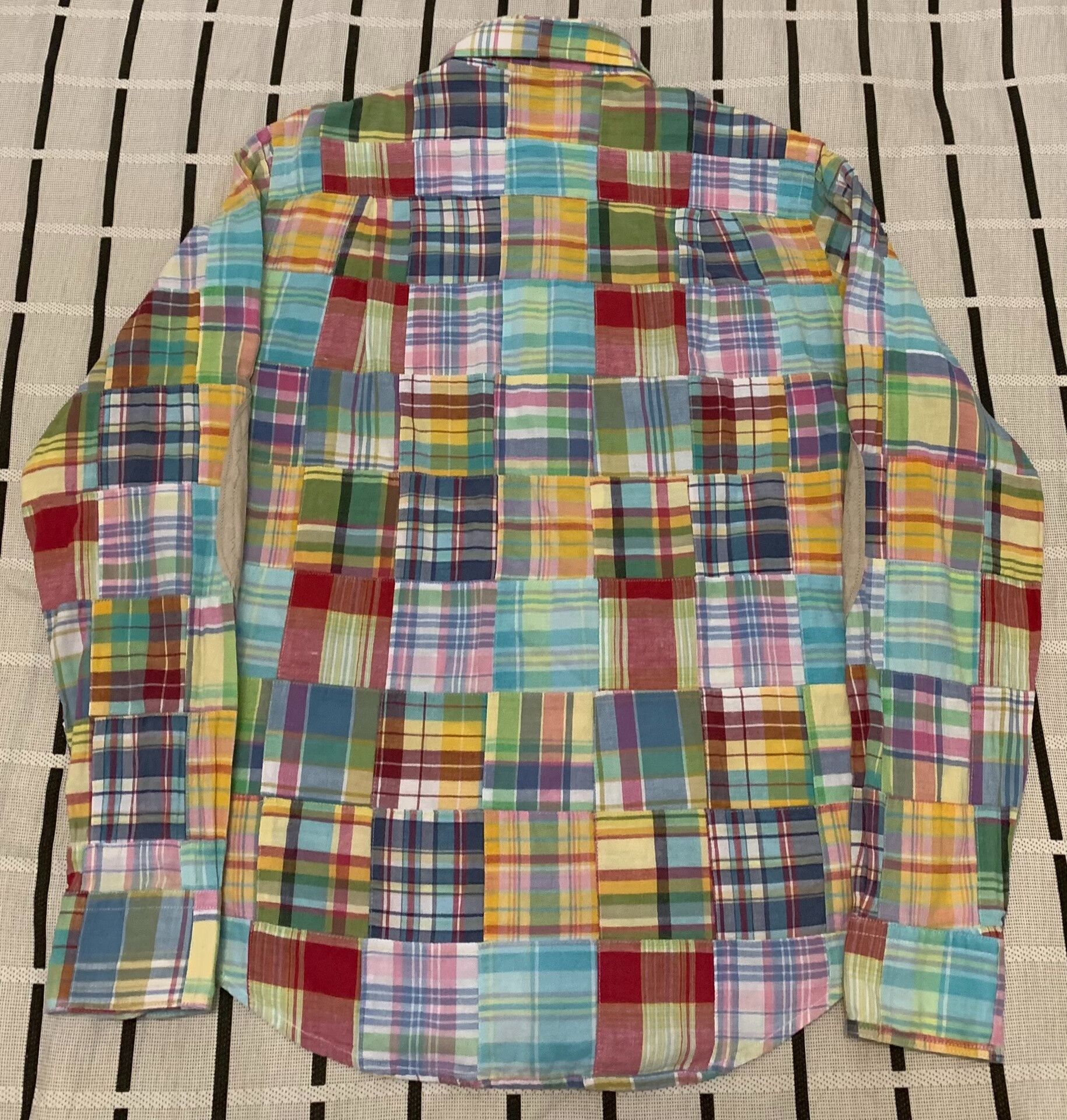 Bape Bape Patchwork Ape Head Plaid Shirt M Men Size US M / EU 48-50 / 2 - 2 Thumbnail