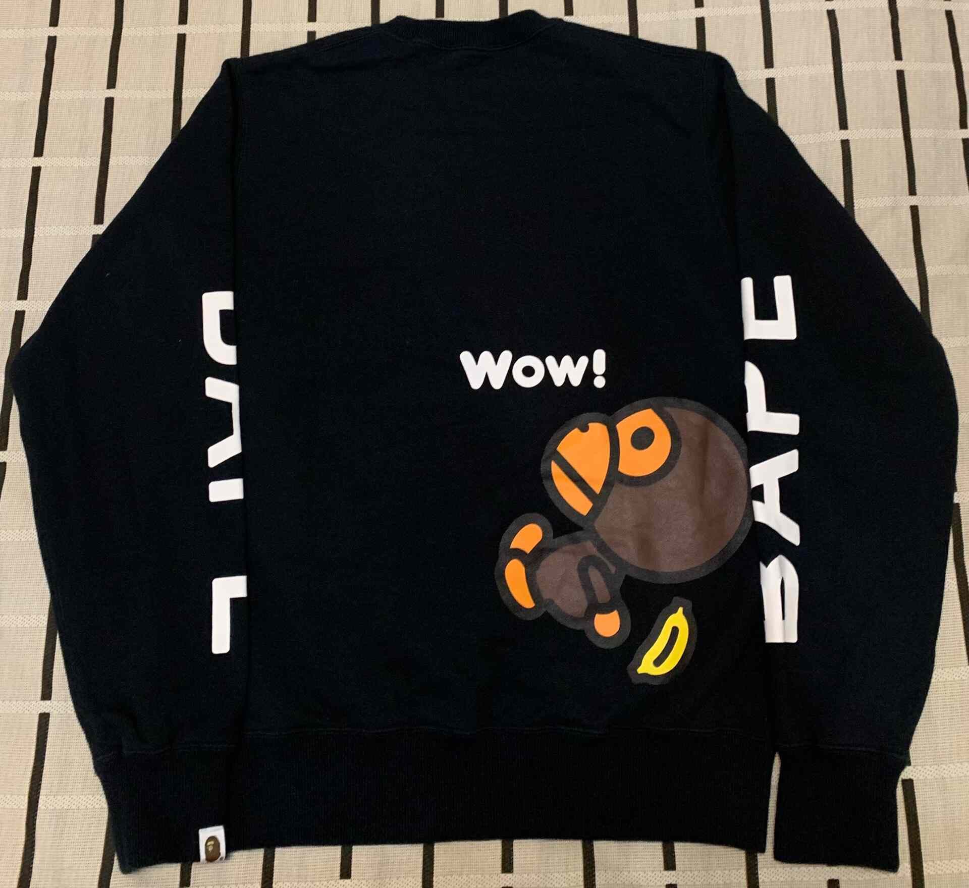 Bape Bape Beige Sweatshirt Pullover Size US M / EU 48-50 / 2 - 2 Thumbnail