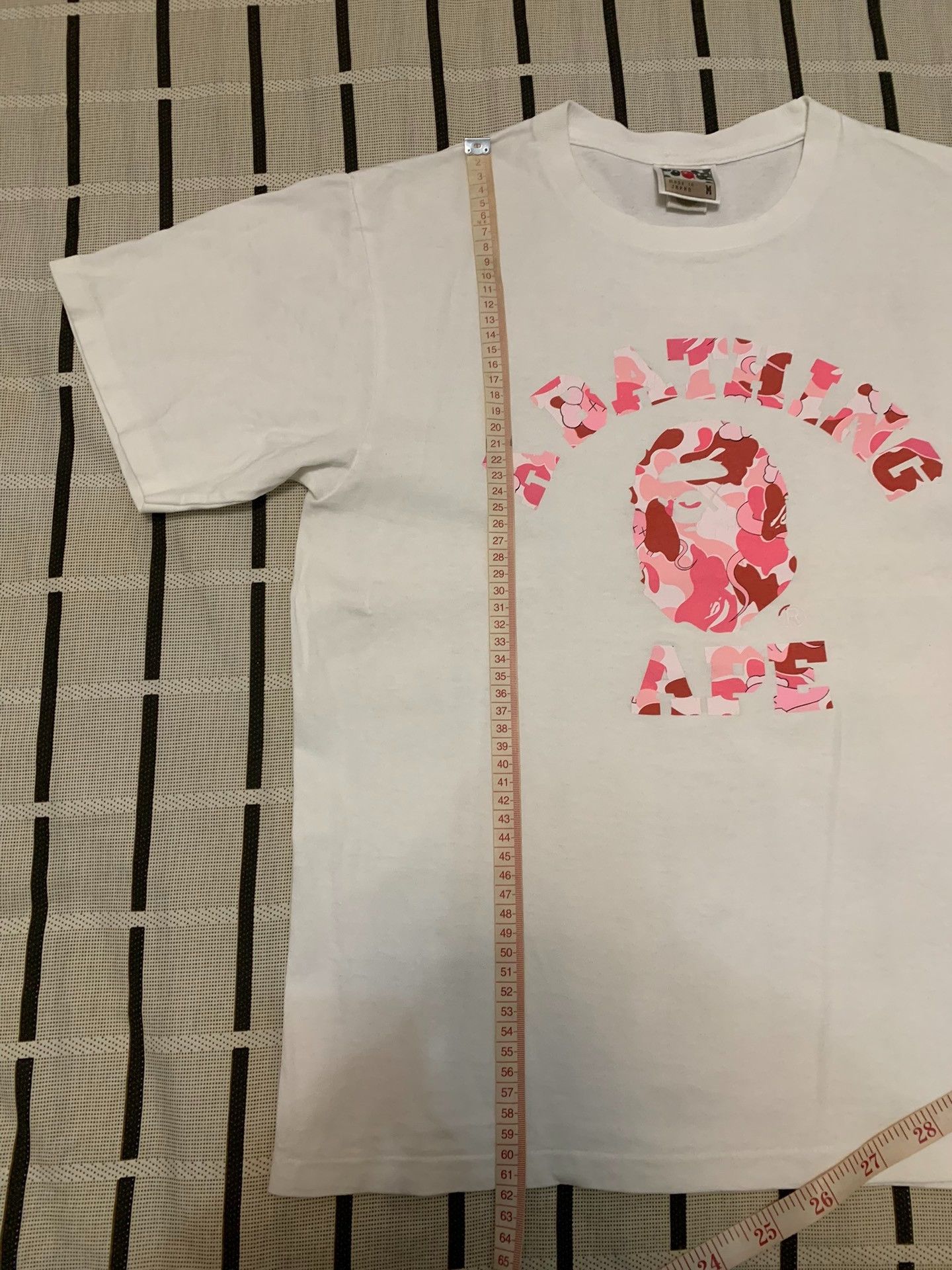 Bape Bape Camo Ape Head Pink T-Shirt M Men Size US M / EU 48-50 / 2 - 8 Thumbnail