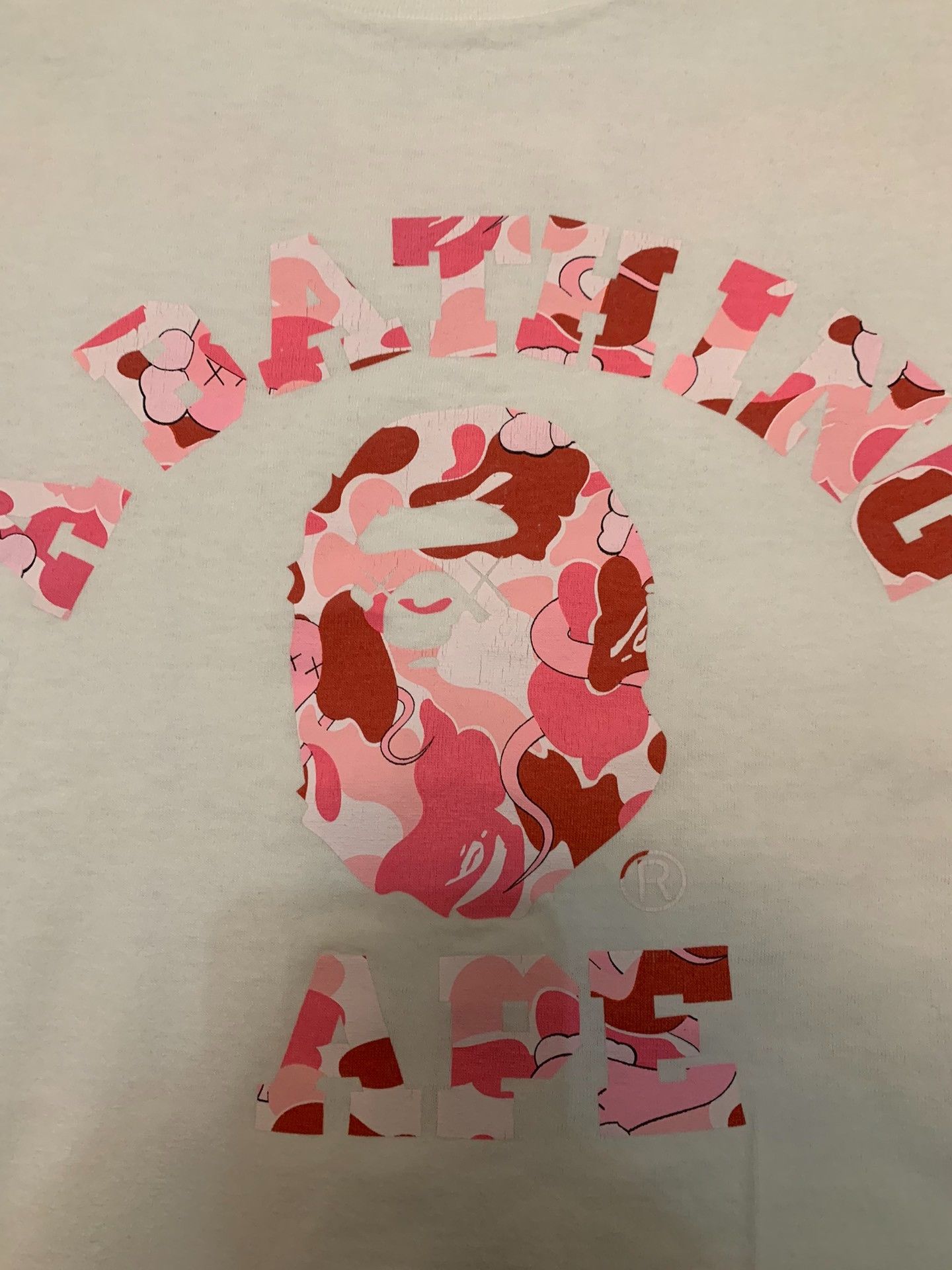 Bape Bape Camo Ape Head Pink T-Shirt M Men Size US M / EU 48-50 / 2 - 2 Thumbnail