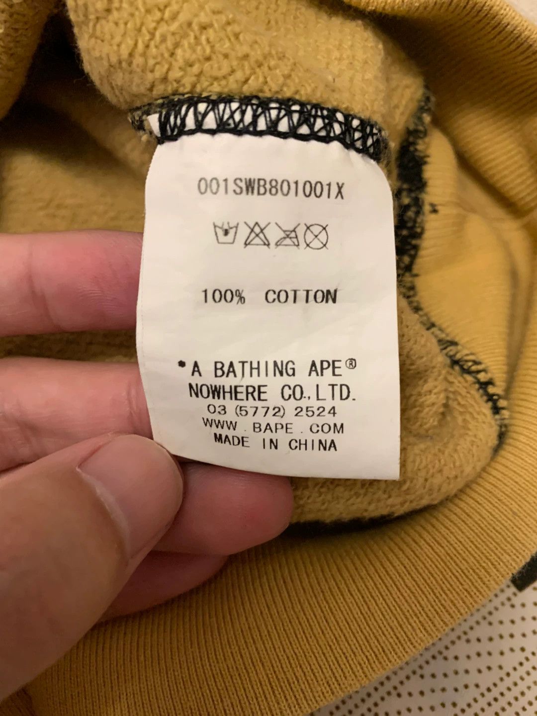 Bape Bape Ape Head Yellow Hoodie M Men Size US M / EU 48-50 / 2 - 3 Thumbnail