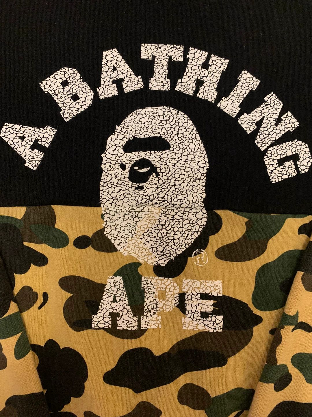 Bape Bape Ape Head Yellow Hoodie M Men Size US M / EU 48-50 / 2 - 2 Thumbnail